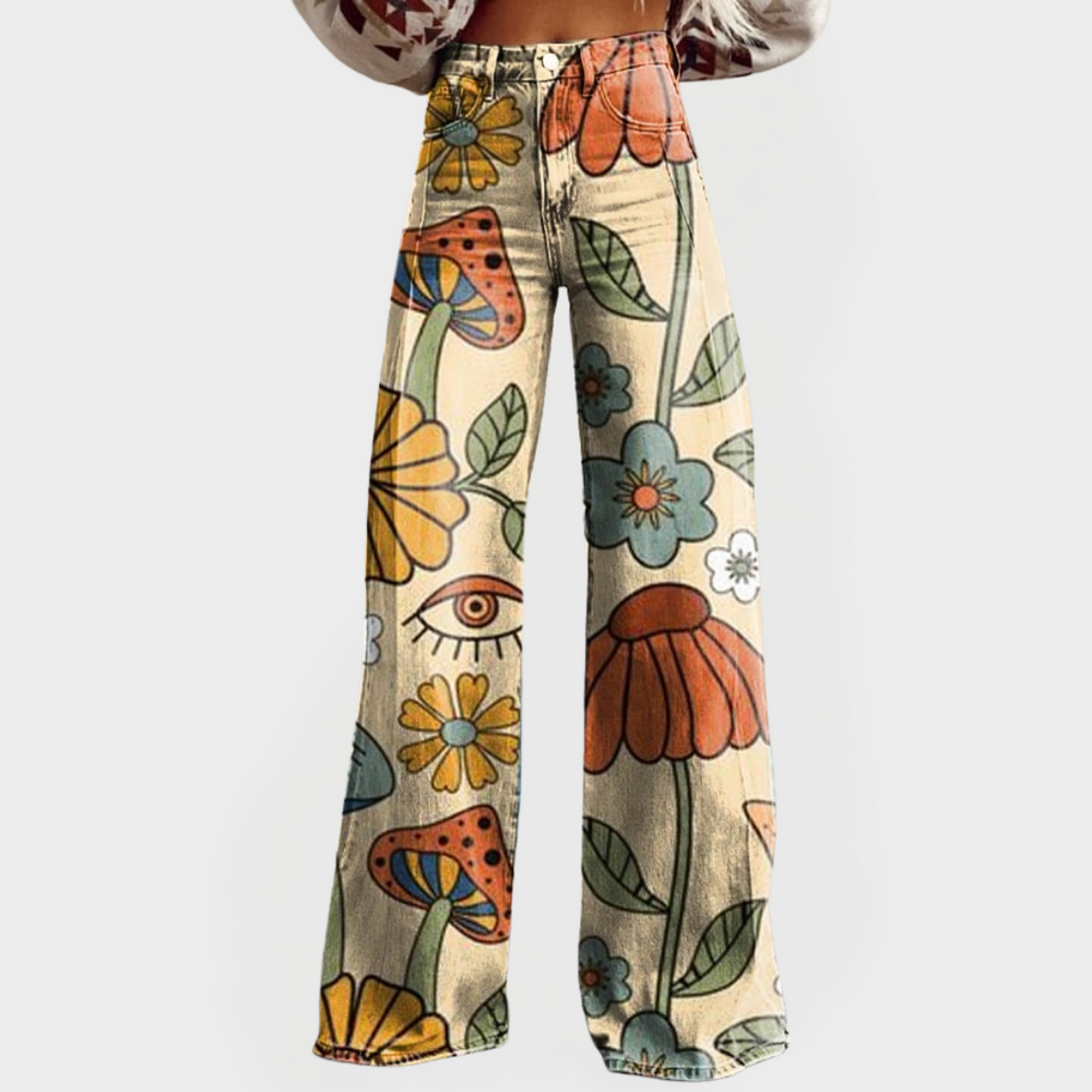 Printed Pants